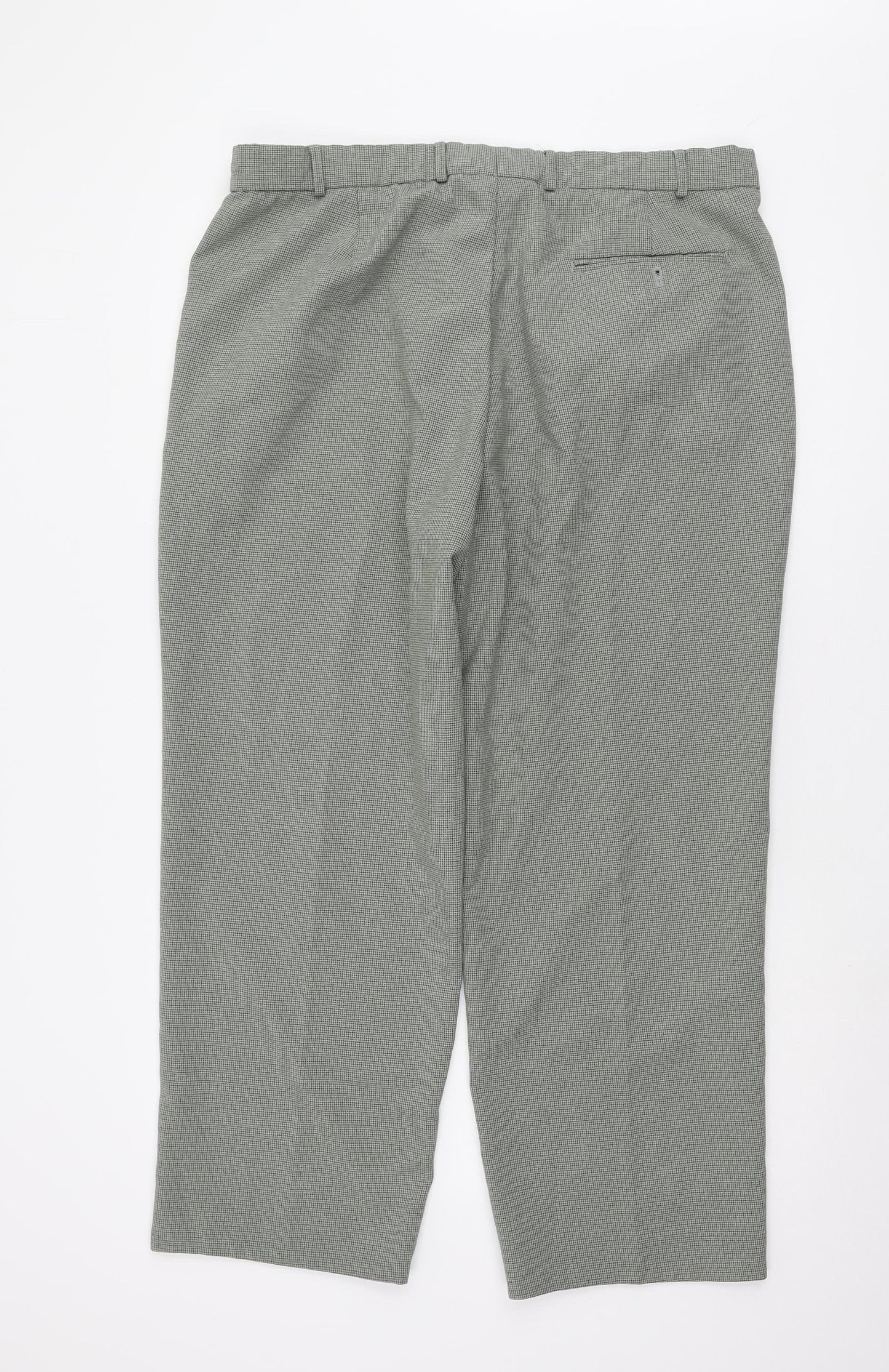 Mens UK Size L C&A  Casual Workwear Grey Trousers