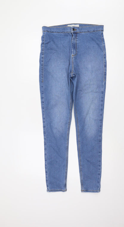 Topshop Women’s Blue Skinny Jeans Size W32 L32
