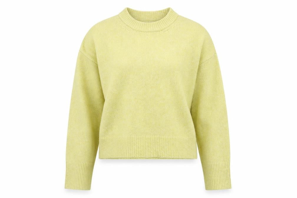Womens UK Size S Abercrombie & Fitch Yellow Pullover Jumper
