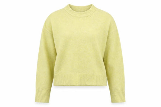 Womens UK Size S Abercrombie & Fitch Yellow Pullover Jumper