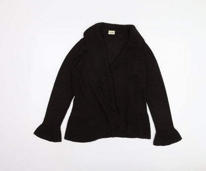 Womens UK Size M Viyella Black Cardigan Jumper