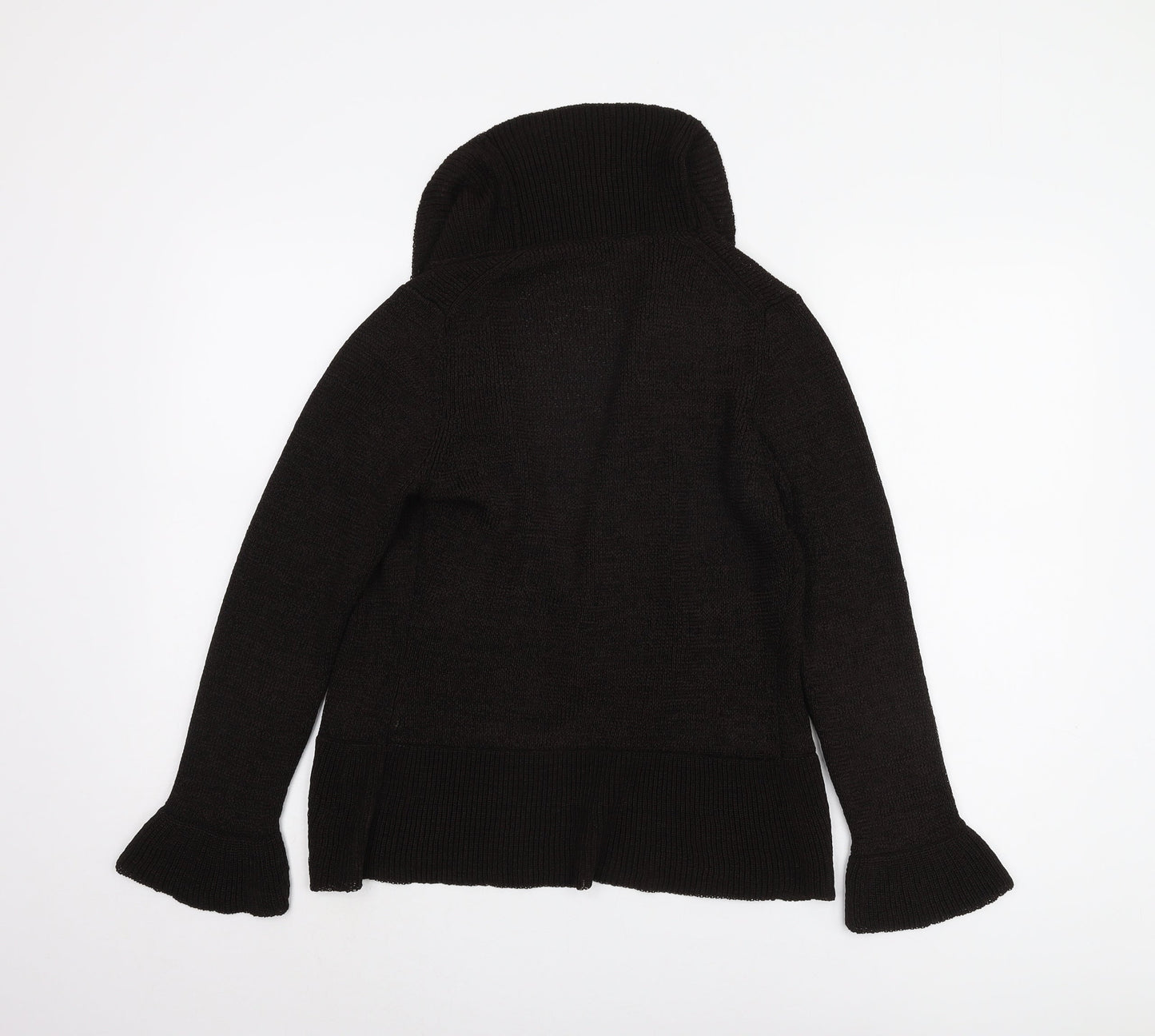 Womens UK Size M Viyella Black Cardigan Jumper