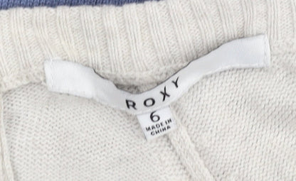 Womens UK Size 6 ROXY Multicoloured Pullover Jumper