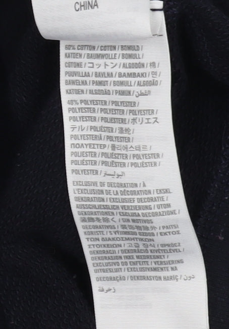 Abercrombie & Fitch Women's Black M Logo Pullover Sweatshirt