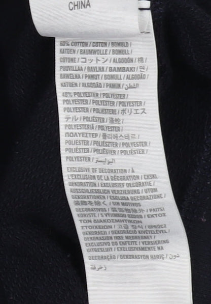 Abercrombie & Fitch Women's Black M Logo Pullover Sweatshirt