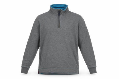 Mens UK Size S White Stuff Grey Henley Sweatshirt