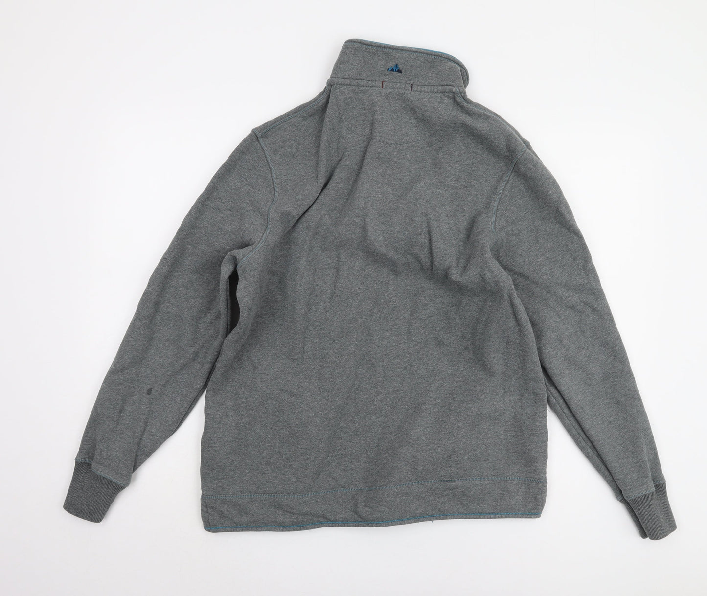 White Stuff Grey Men's Small Pullover Fleece Jacket
