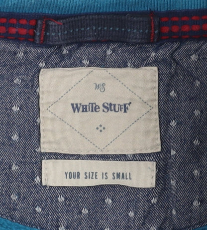 White Stuff Grey Men's Small Pullover Fleece Jacket