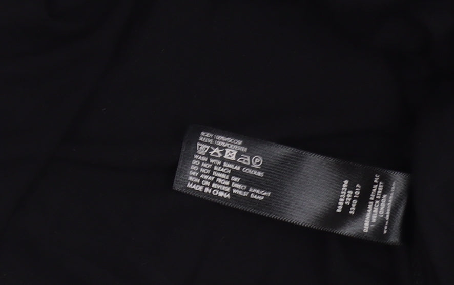 Jasper Conran Black Wrap Blouse, Women, Size 8, Elegant