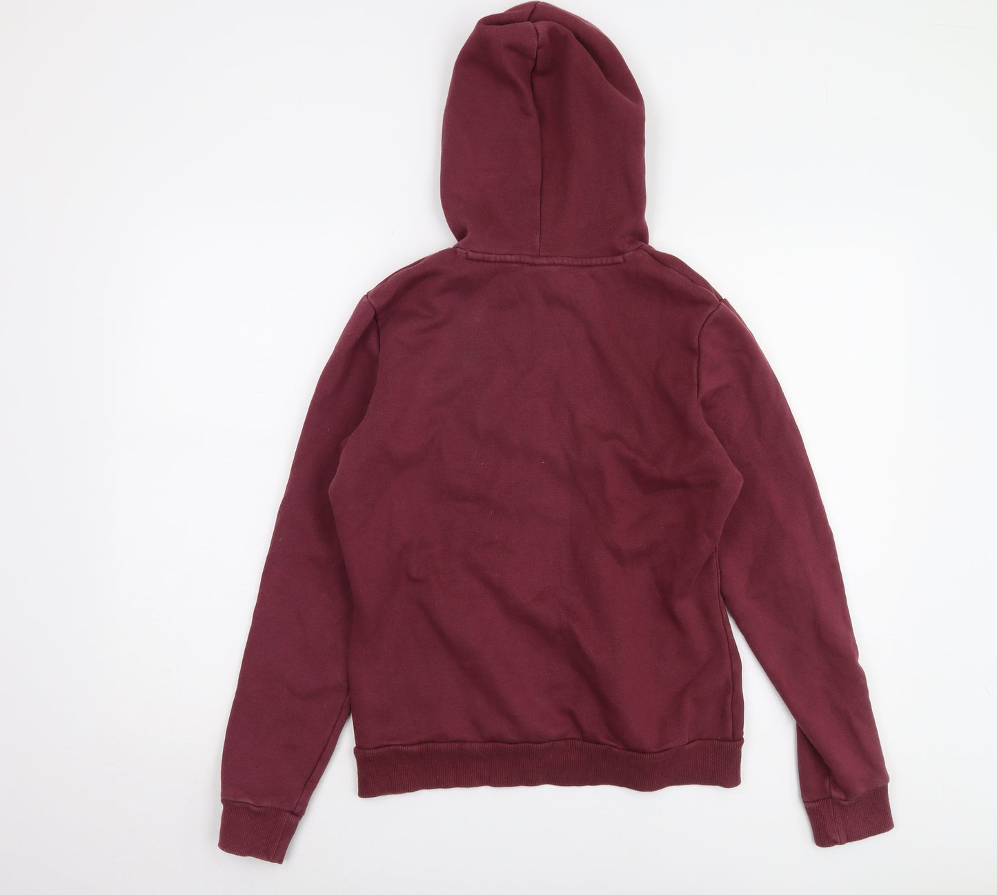 Puma Unisex Red Pullover Hoodie M Casual