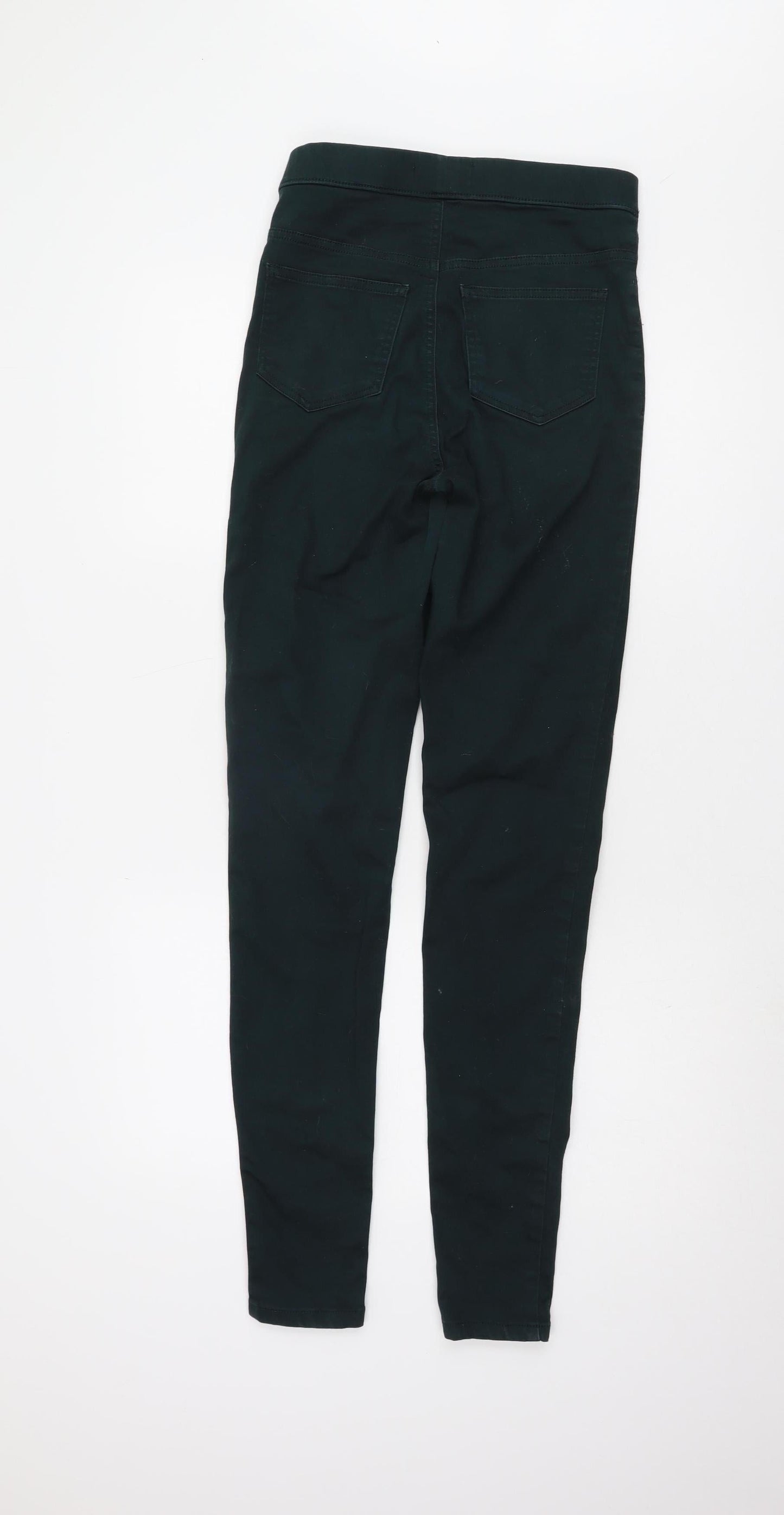 Womens UK Size 8 Marks and Spencer Slim Fit Jegging Green Jeans