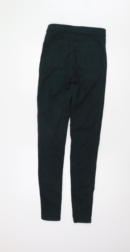 Womens UK Size 8 Marks and Spencer Slim Fit Jegging Green Jeans