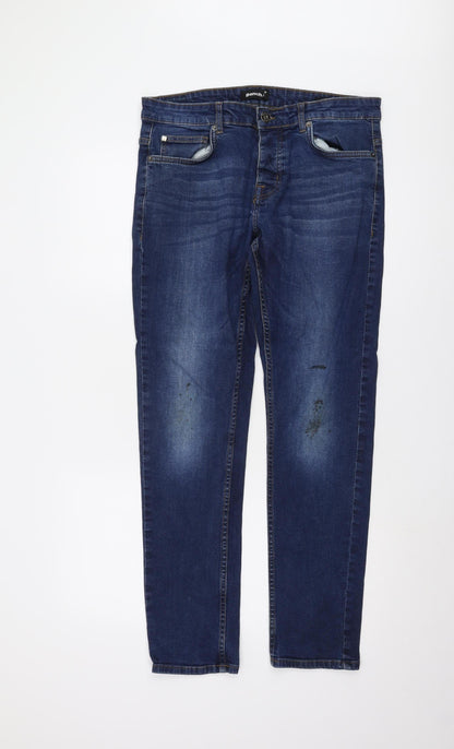 Bench Men's Blue Denim Jeans Size 32