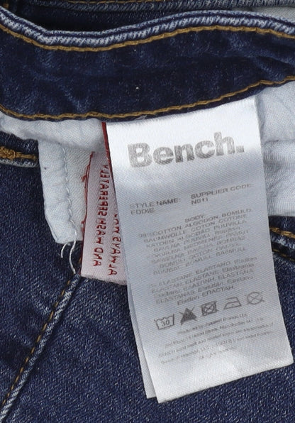 Bench Men's Blue Denim Jeans Size 32