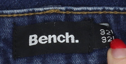 Bench Men's Blue Denim Jeans Size 32