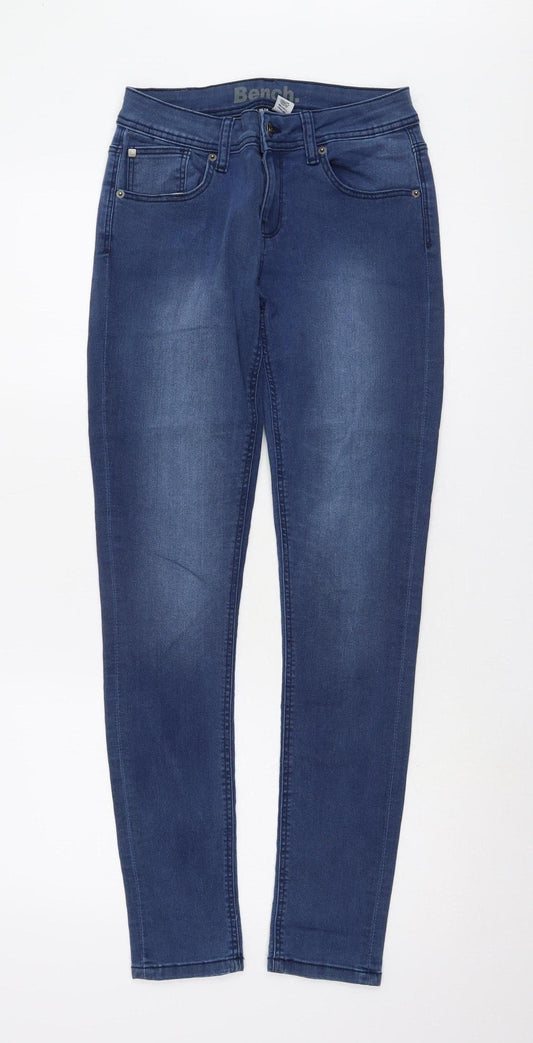 Bench Women's Blue Skinny Jeans Size 6 with Stretch