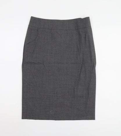 BOSS Hugo Boss Women's Grey Pencil Skirt Size 8