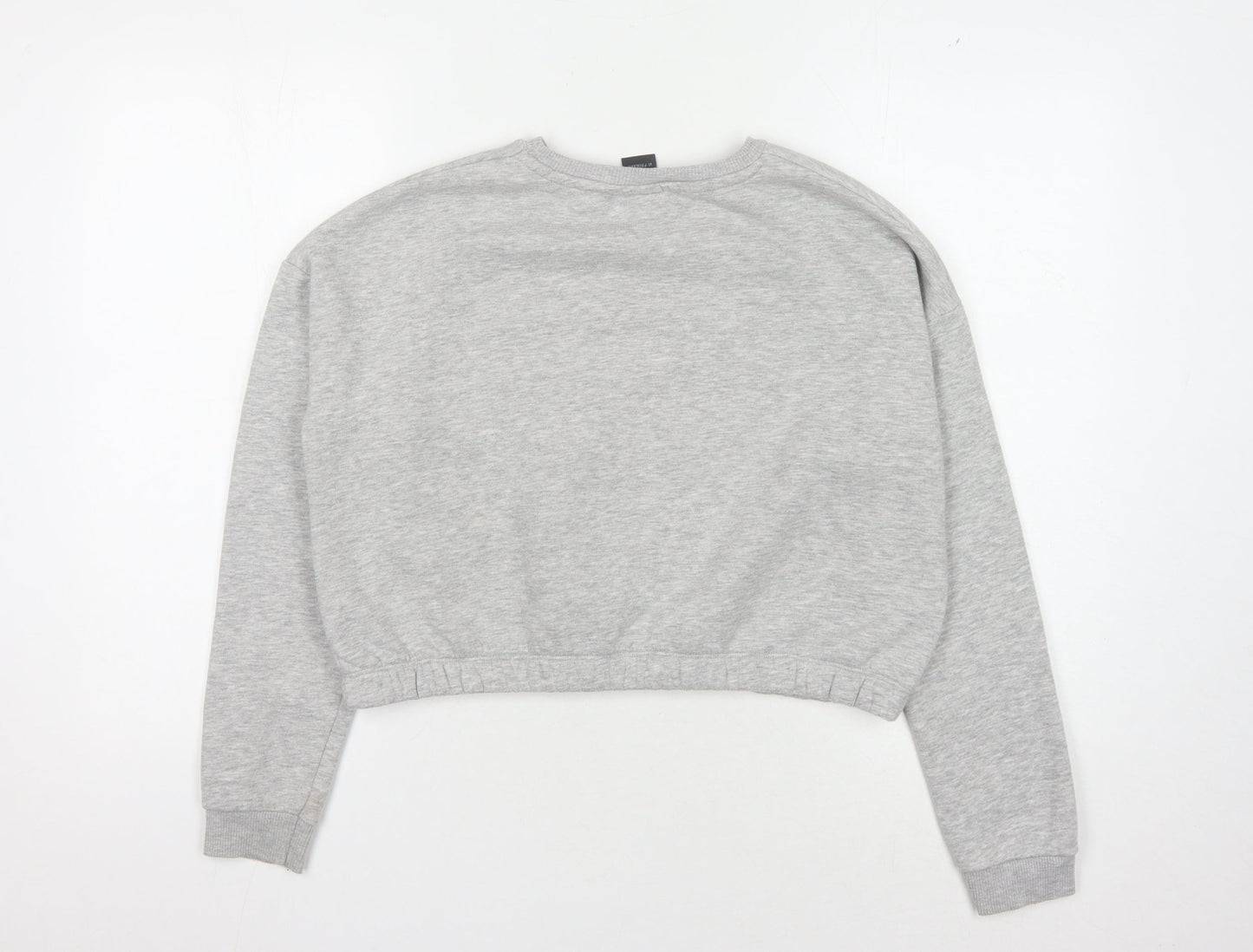 Disney Primark Girls Grey Long Sleeve Merry Stichmas Sweatshirt