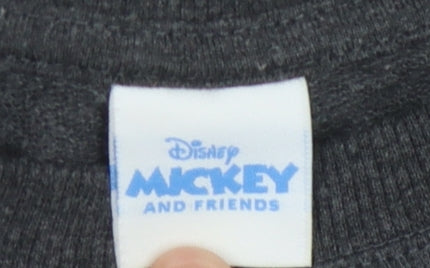 Disney Girls Grey Mickey & Minnie Sweatshirt - 13-14 Years