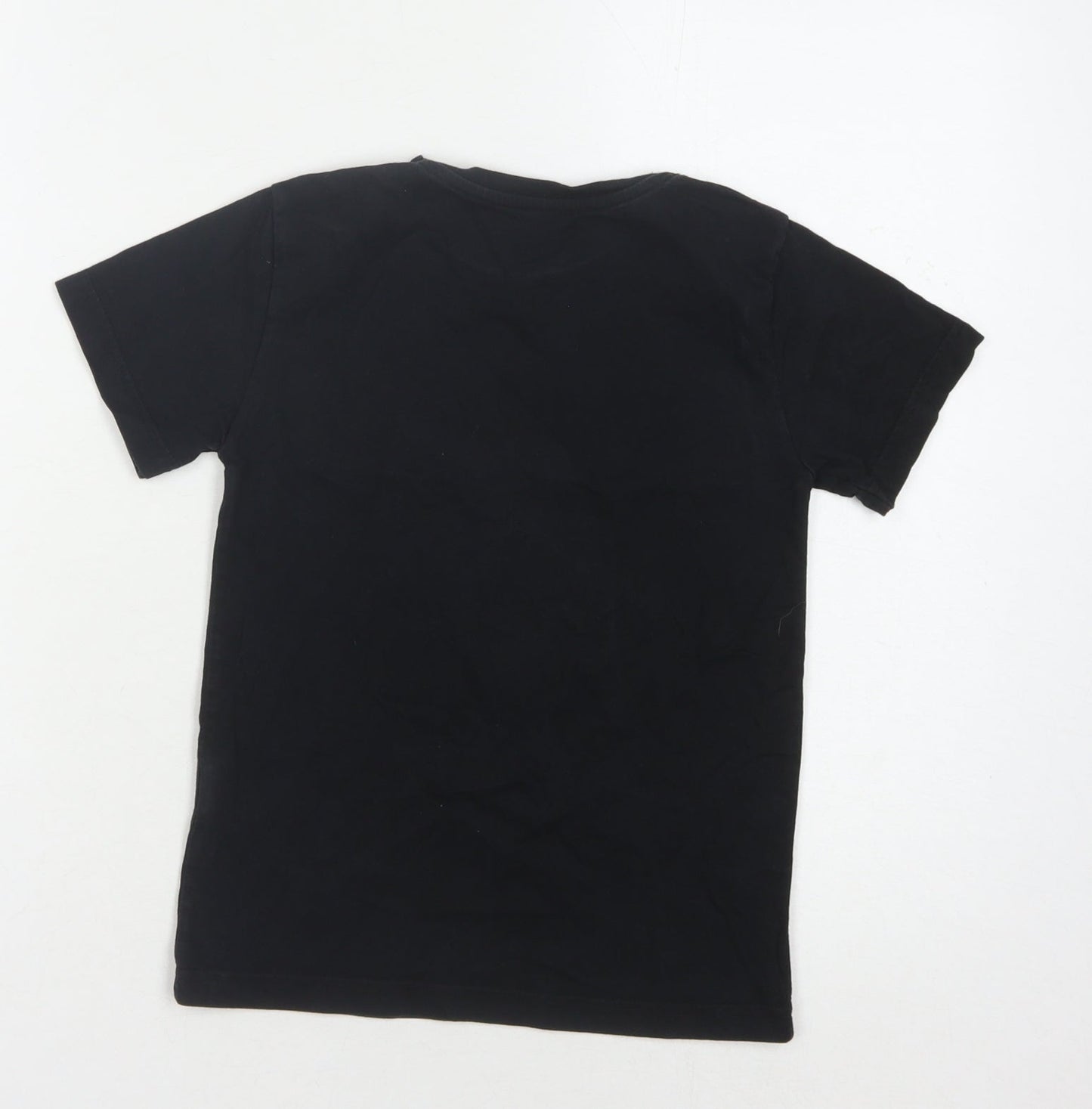 Disneyland Paris Girls Black Mickey T-Shirt, Size 8Y, Graphic Design