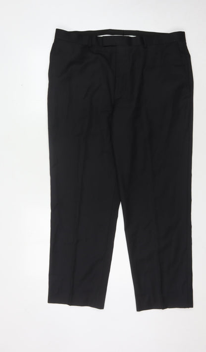 Austin Reed Men's Black Dress Pants 38R