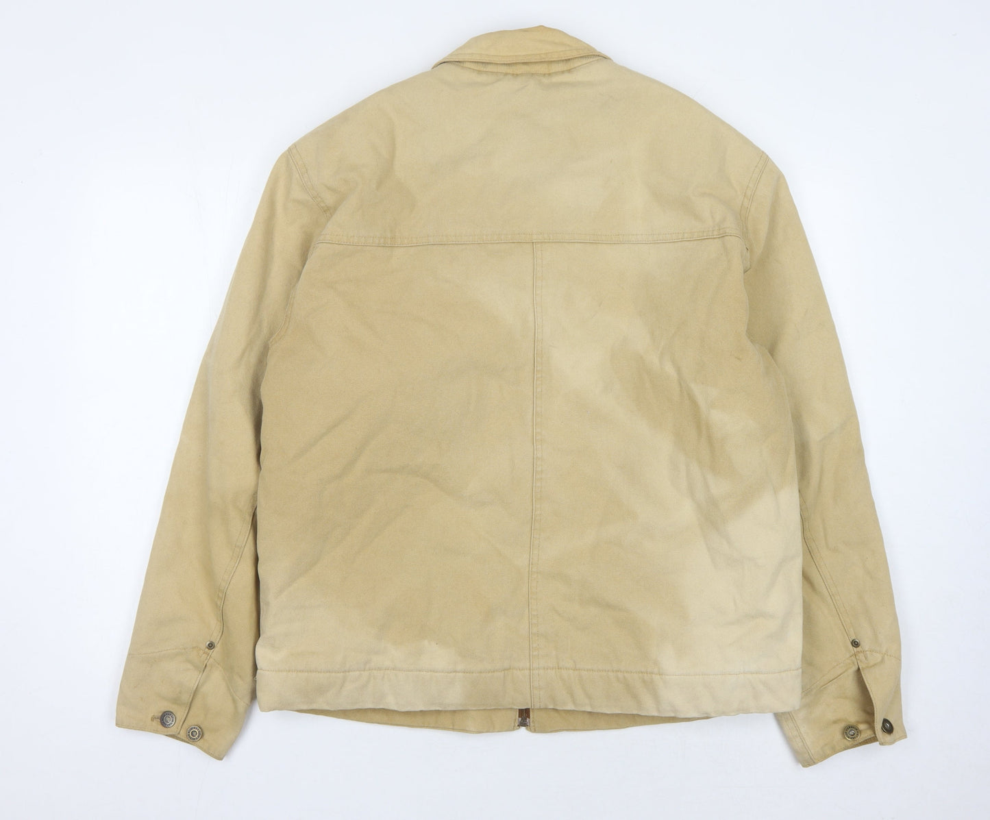Mens UK Size L Marks and Spencer Beige Basic Jacket