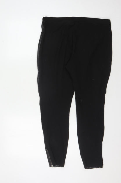 Womens UK Size 16 NEXT Slim Fit Jegging Black Trousers