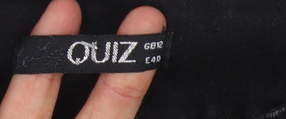 Quiz Women's Black Skinny Jeans Size 12