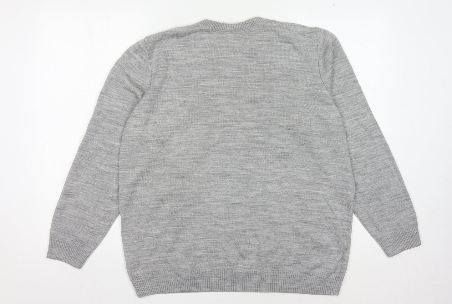 Disney Women's Grey Minnie Mouse Pullover Jumper Size 18