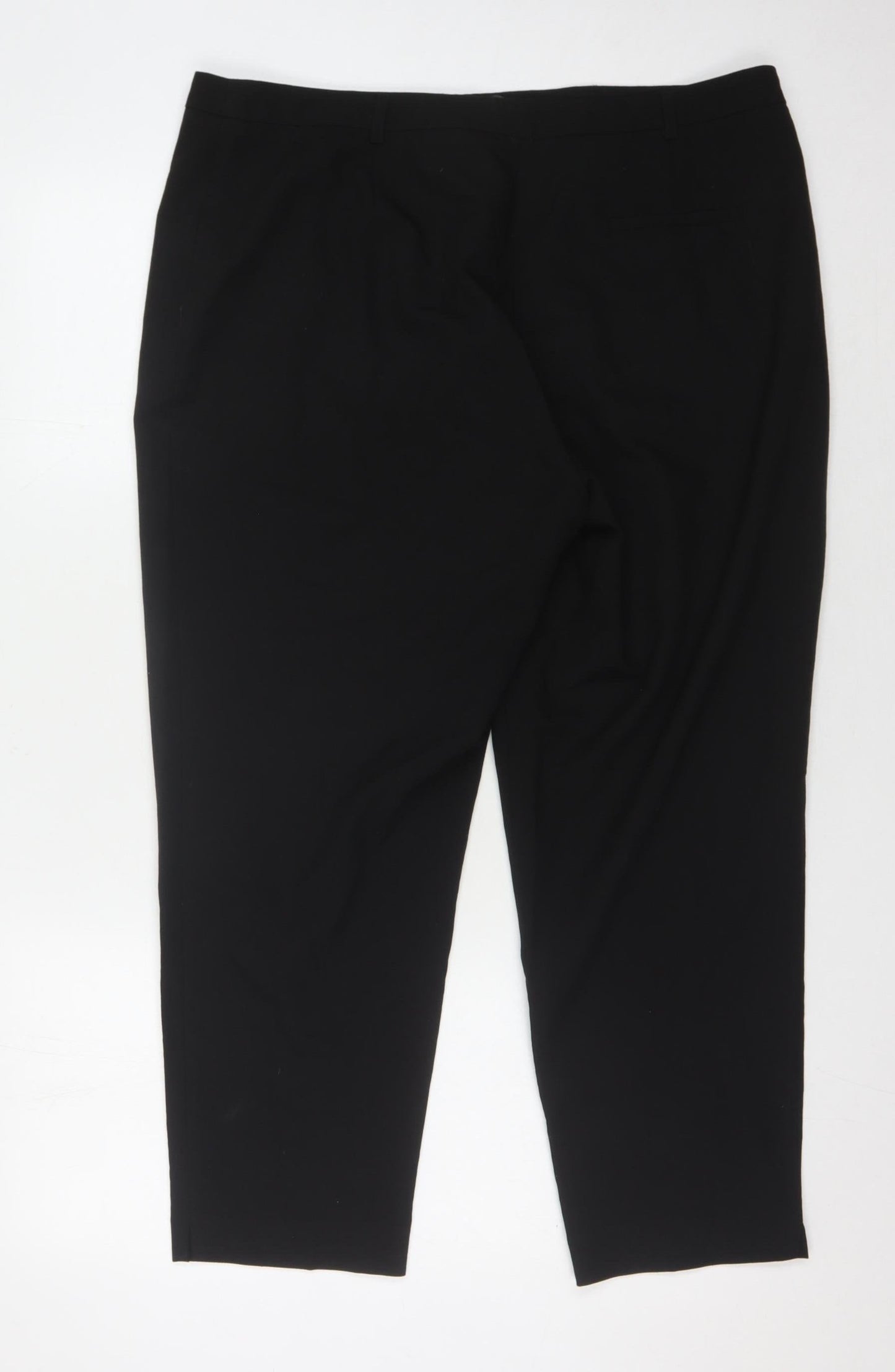 New Look Women's Black Trousers, Size 16, Regular Fit