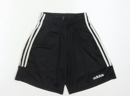 Adidas Men's Black Athletic Shorts, Size S, Quick Dry