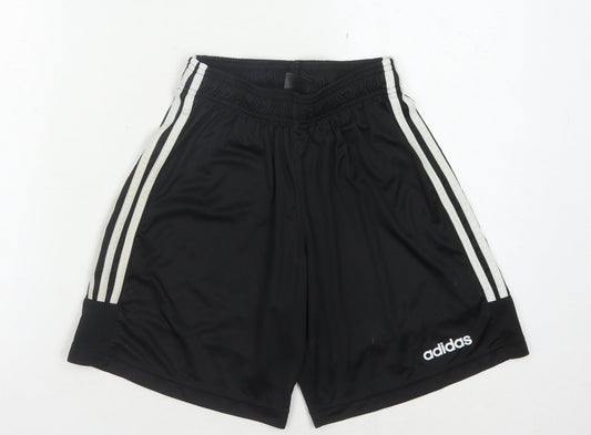 Adidas Men's Black Athletic Shorts, Size S, Quick Dry