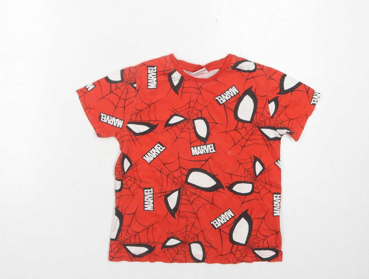 Marvel Boys Spider-Man Red T-Shirt 7-8 Years