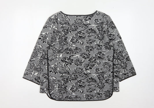 Womens UK Size 16 Marks and Spencer Black Pullover Jumper