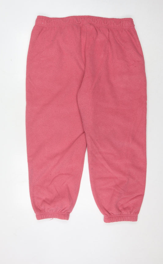 Nike Women's Pink Sweatpants, XL, Fleece Casual Wear