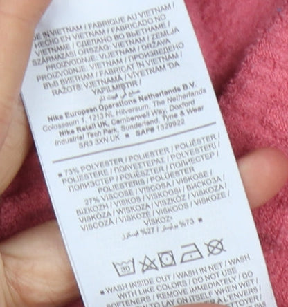 Nike Women's Pink Sweatpants, XL, Fleece Casual Wear