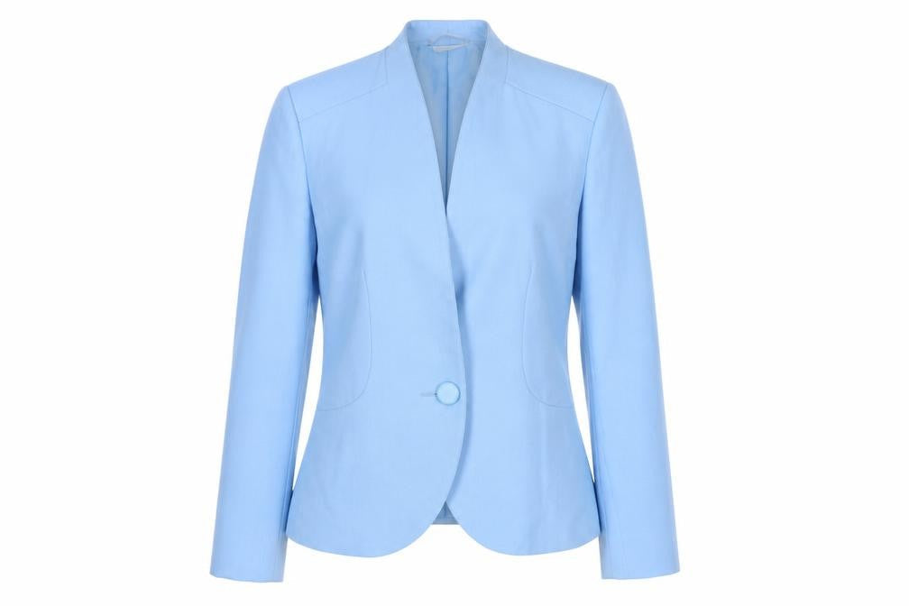 Womens UK Size 10 Alexon Regular Blue Blazer