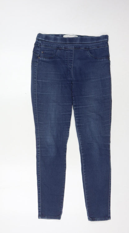 Next Women's Blue Skinny Jeans Size 12 Regular