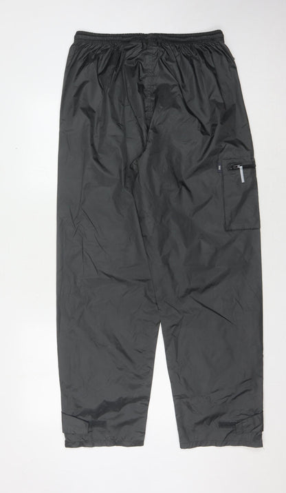 TCM Men's Black Cargo Trousers M