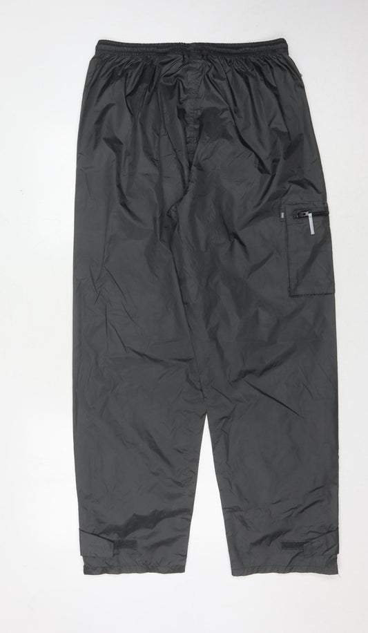 TCM Men's Black Cargo Trousers M