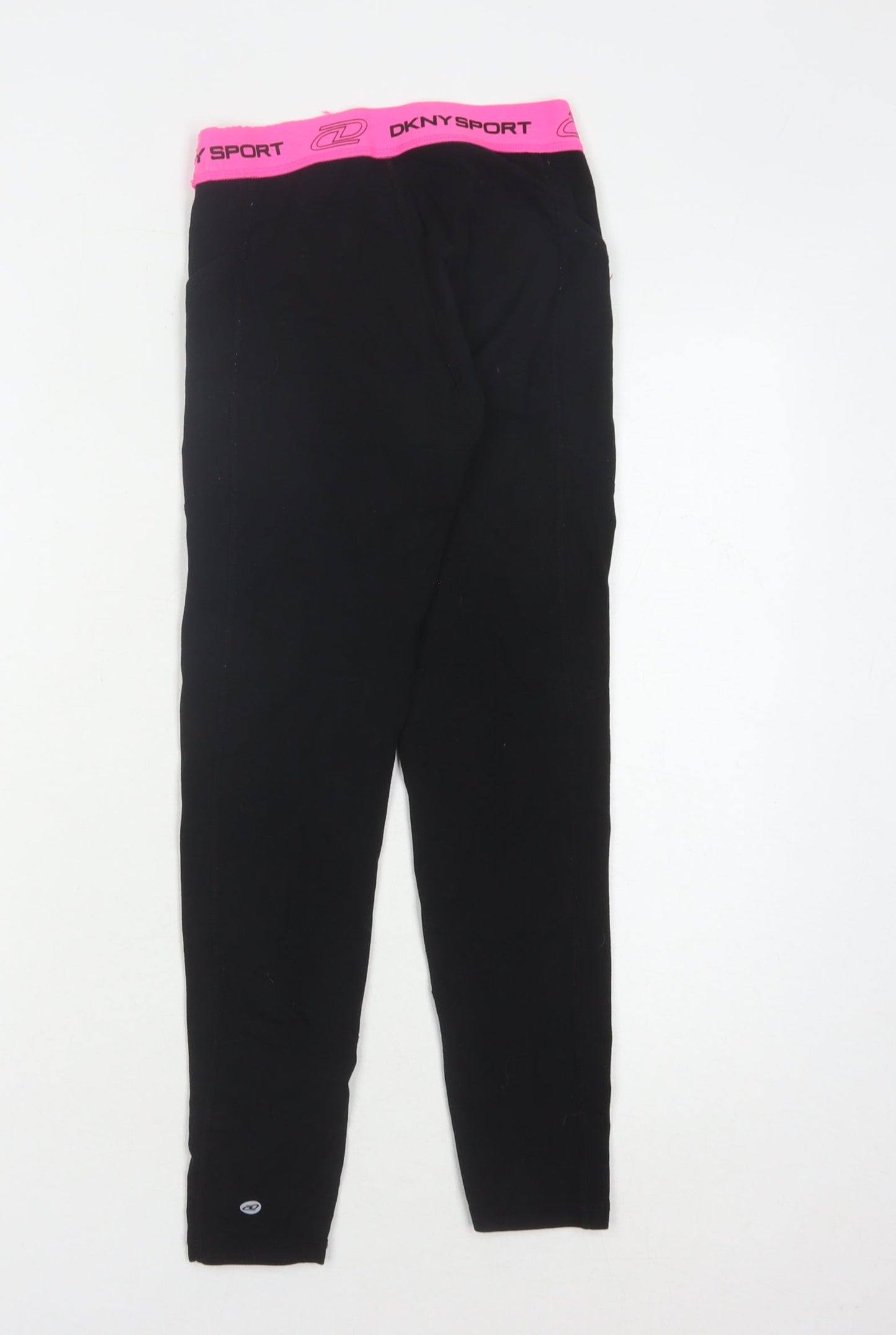 Womens UK Size XS DKNY  Leggings Black Leggings