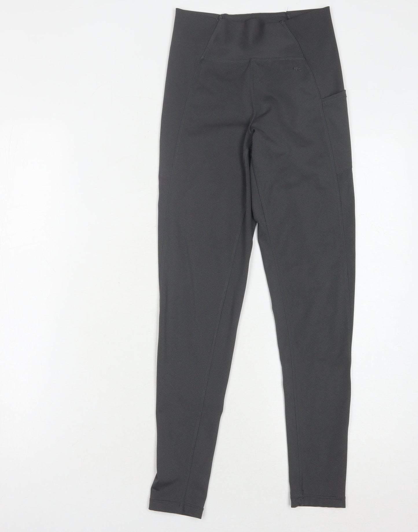 USA Pro Women's Black Gym Leggings Size 8 with Pockets