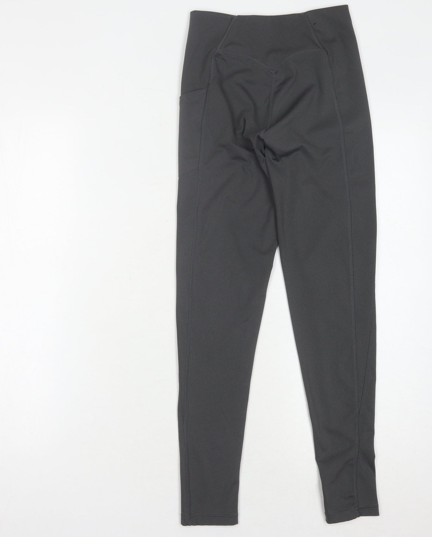 USA Pro Women's Black Gym Leggings Size 8 with Pockets