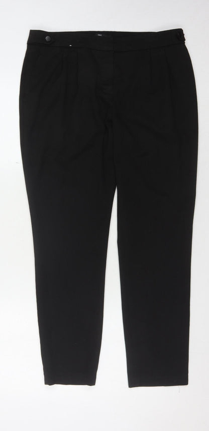 Womens UK Size 12 NEXT   Black Trousers