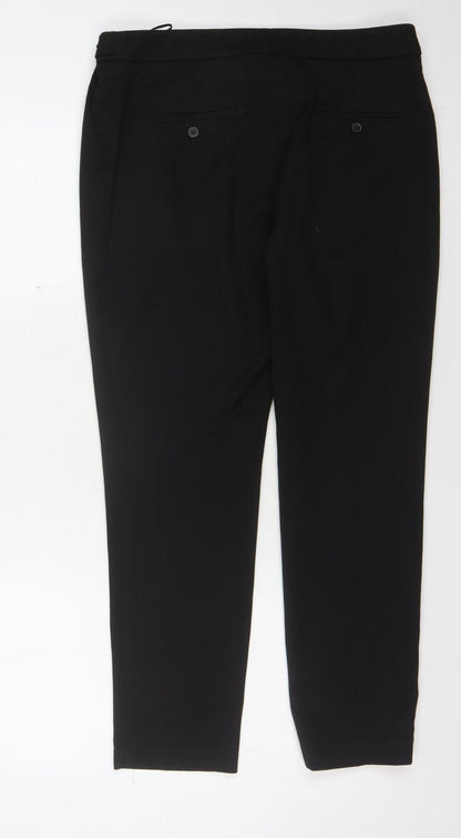 Womens UK Size 12 NEXT   Black Trousers