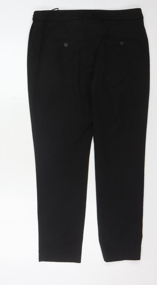 Womens UK Size 12 NEXT   Black Trousers