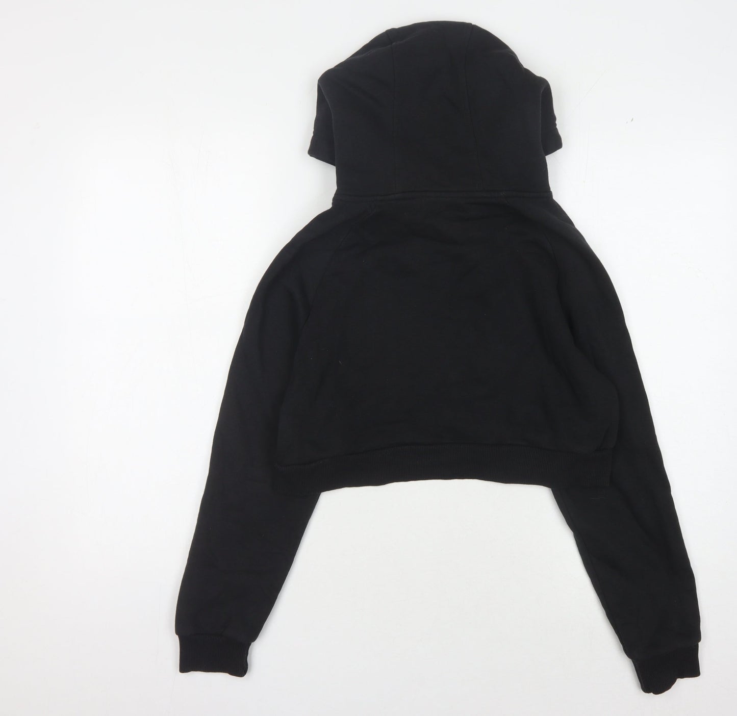Firetrap Girls Black Hoodie with Logo, Size S