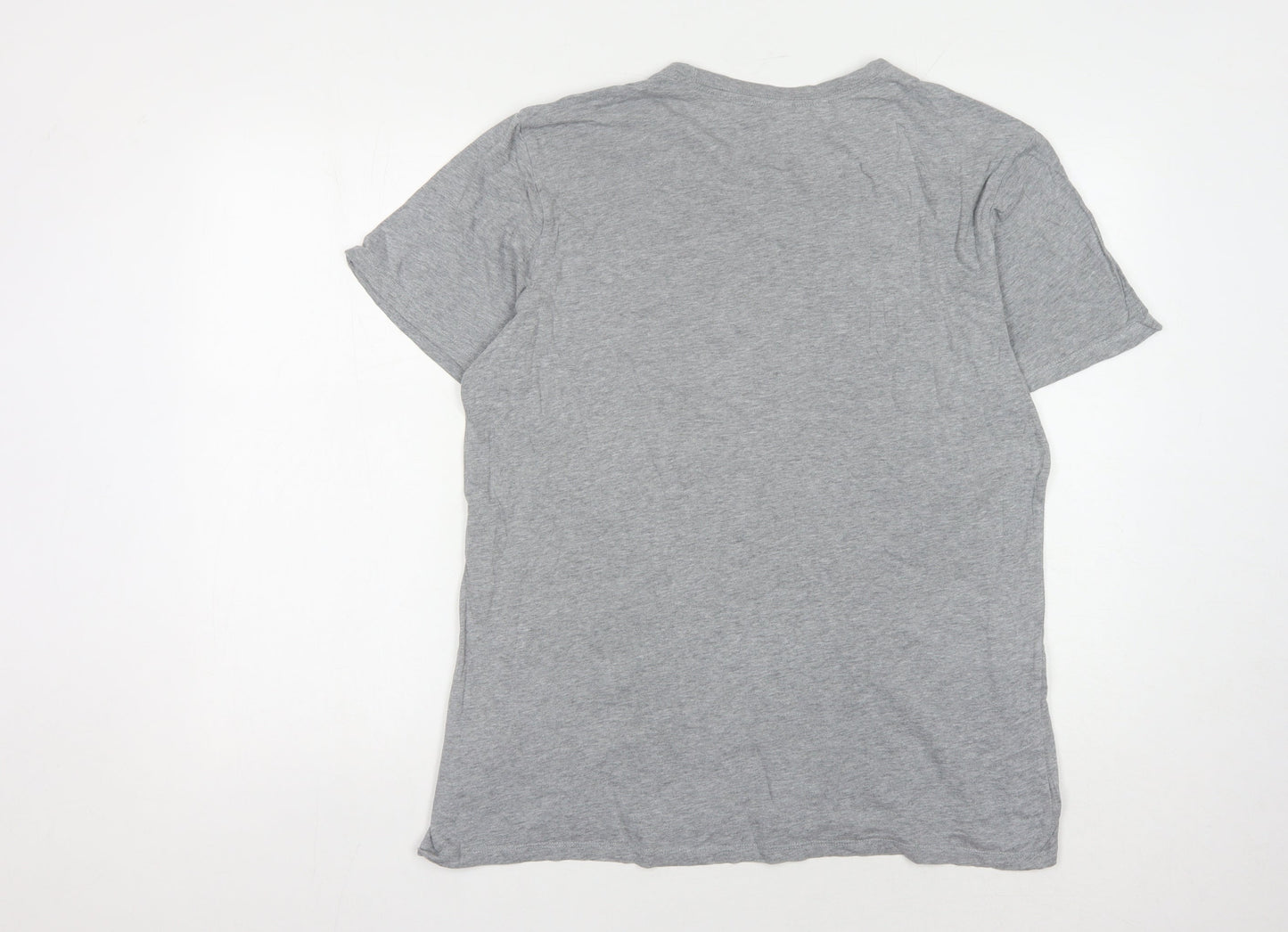 Nike Men's Grey Graphic Athletic T-Shirt L Size