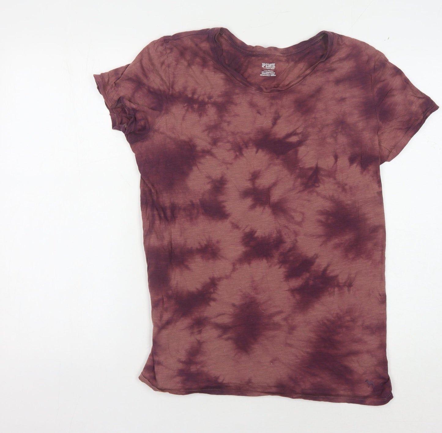 Womens UK Size L Victoria's Secret Purple Basic T-Shirt