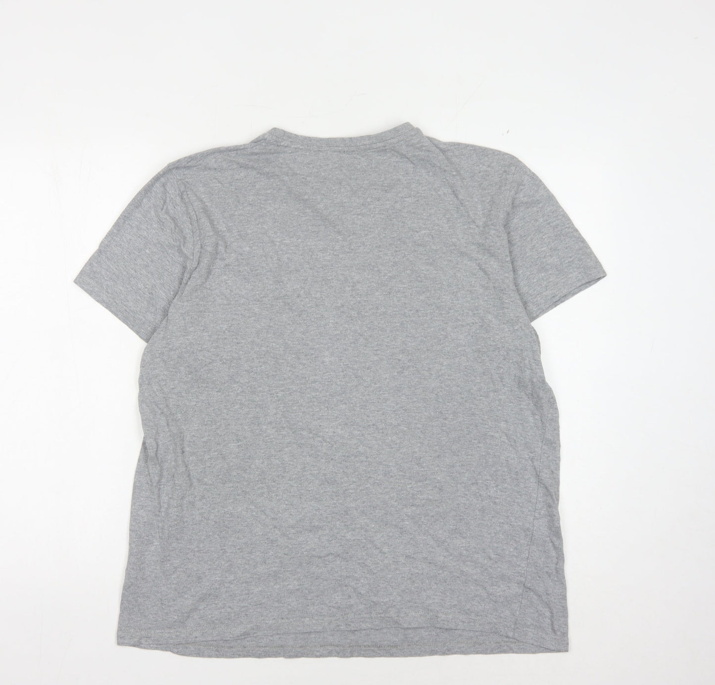 Kin by John Lewis Men's Grey Graphic Print T-Shirt L